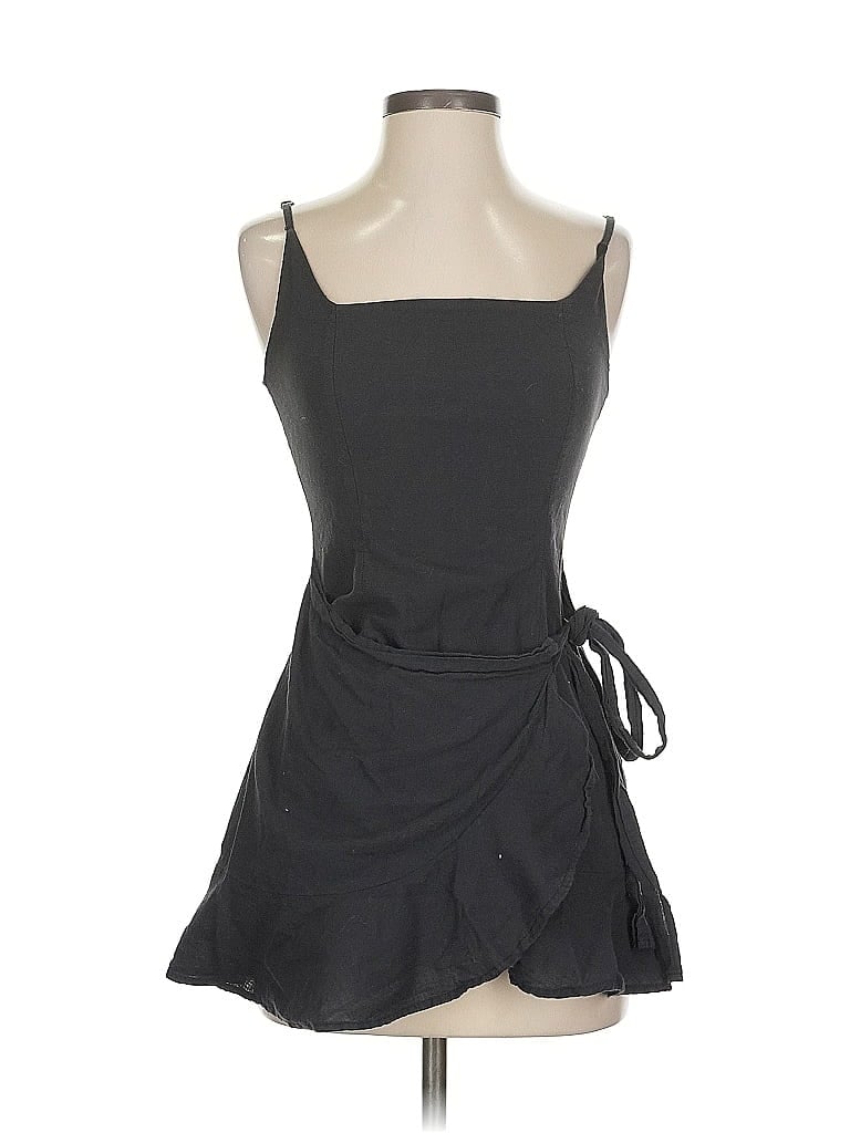 Pre-owned Polly Casual Dress In Black
