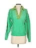 Tanya Taylor Green Pullover Sweater Size XS - photo 1