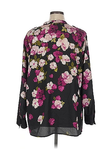 Calvin Klein Long Sleeve Blouse (view 2)