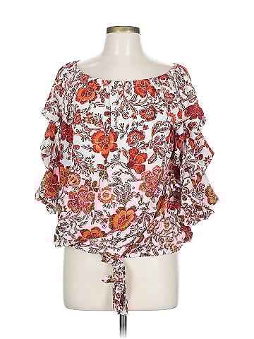 CeCe 3/4 Sleeve Blouse (view 1)