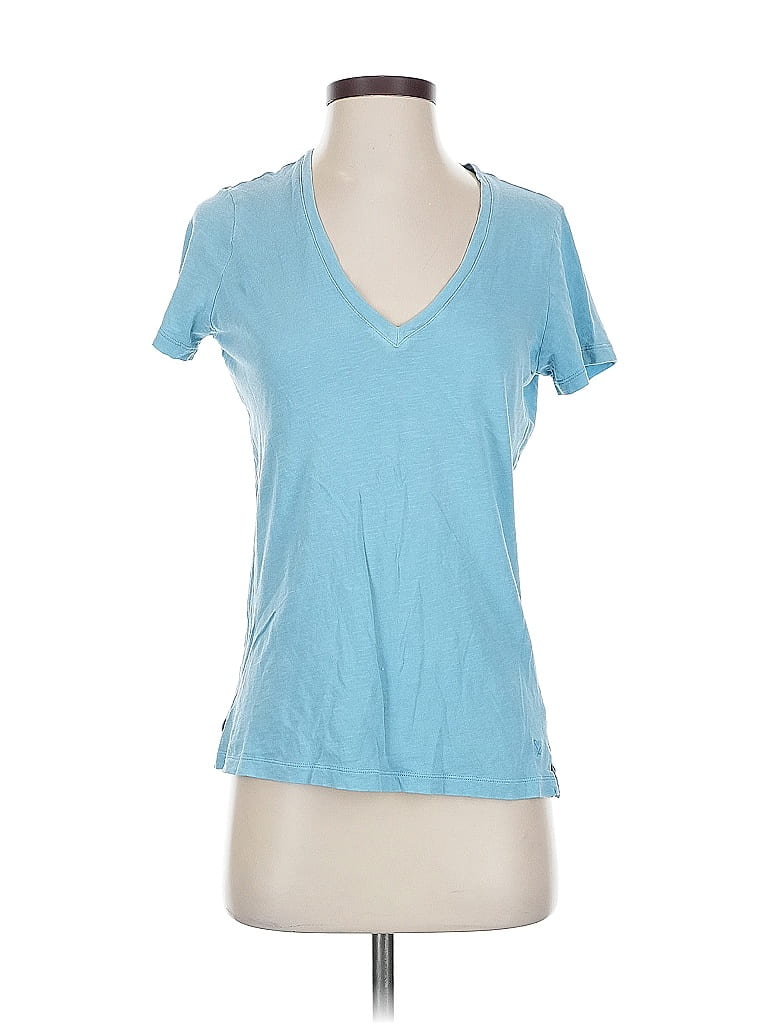 Pre-owned Victoria's Secret Short Sleeve T-shirt In Blue