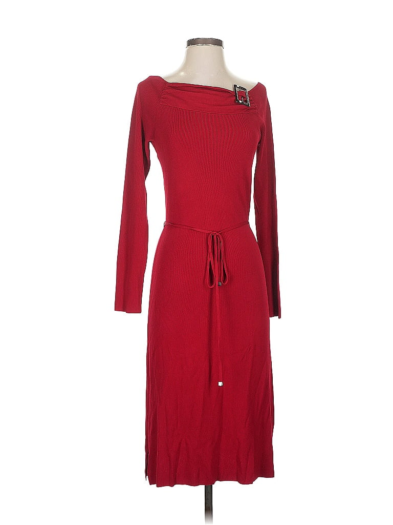 Pre-owned Bcbgmaxazria Casual Dress In Red