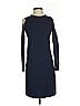 Akris Punto Solid Blue Casual Dress Size 2 - photo 1