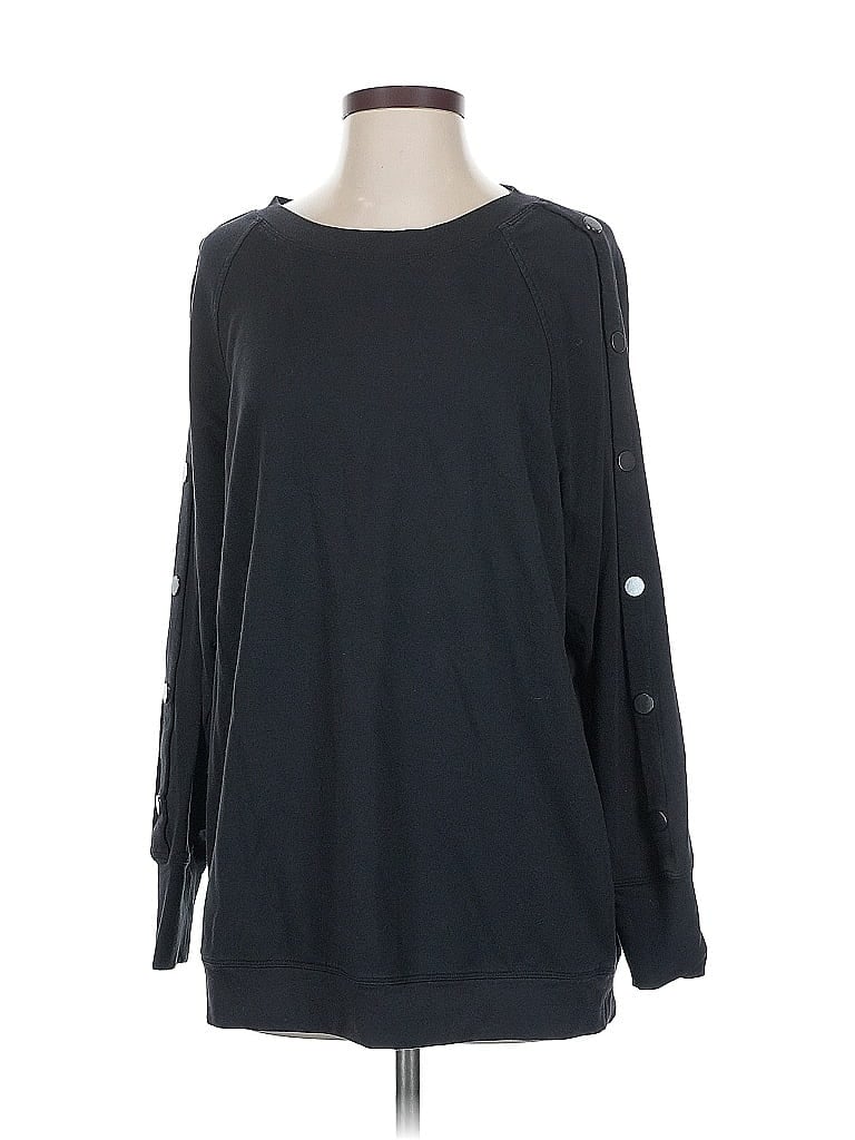 Pre-owned Cabi Pullover Sweater In Black