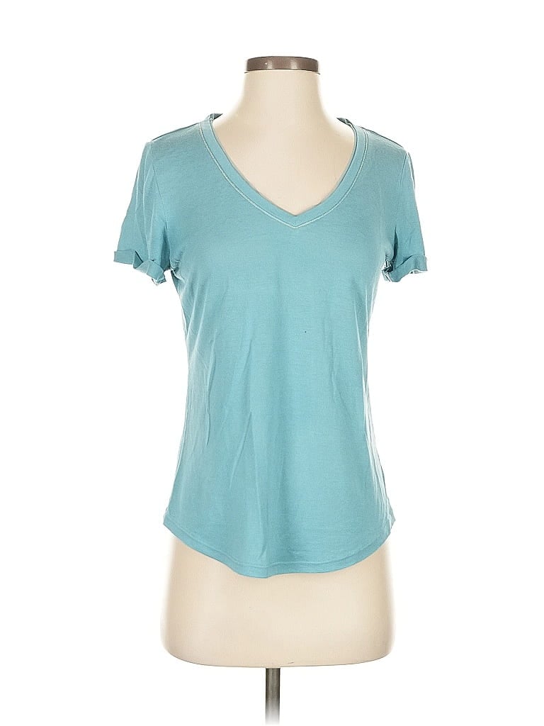 Pre-owned Catherine Malandrino Short Sleeve T-shirt In Blue