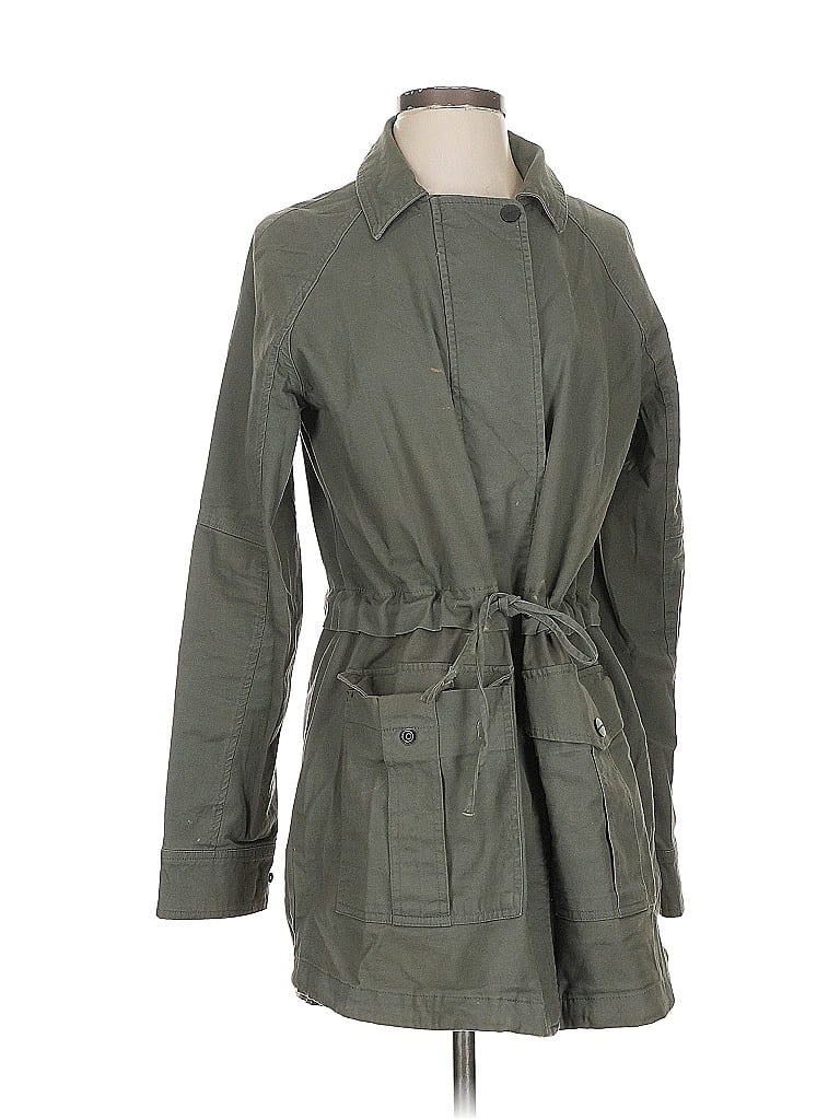 Pre-owned Sanctuary Trenchcoat In Green