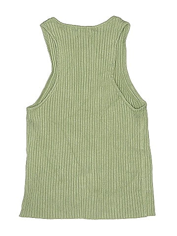 CALVIN KLEIN JEANS Sleeveless Button-Down Shirt (view 2)