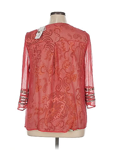 Soft Surroundings 3/4 Sleeve Blouse (view 2)