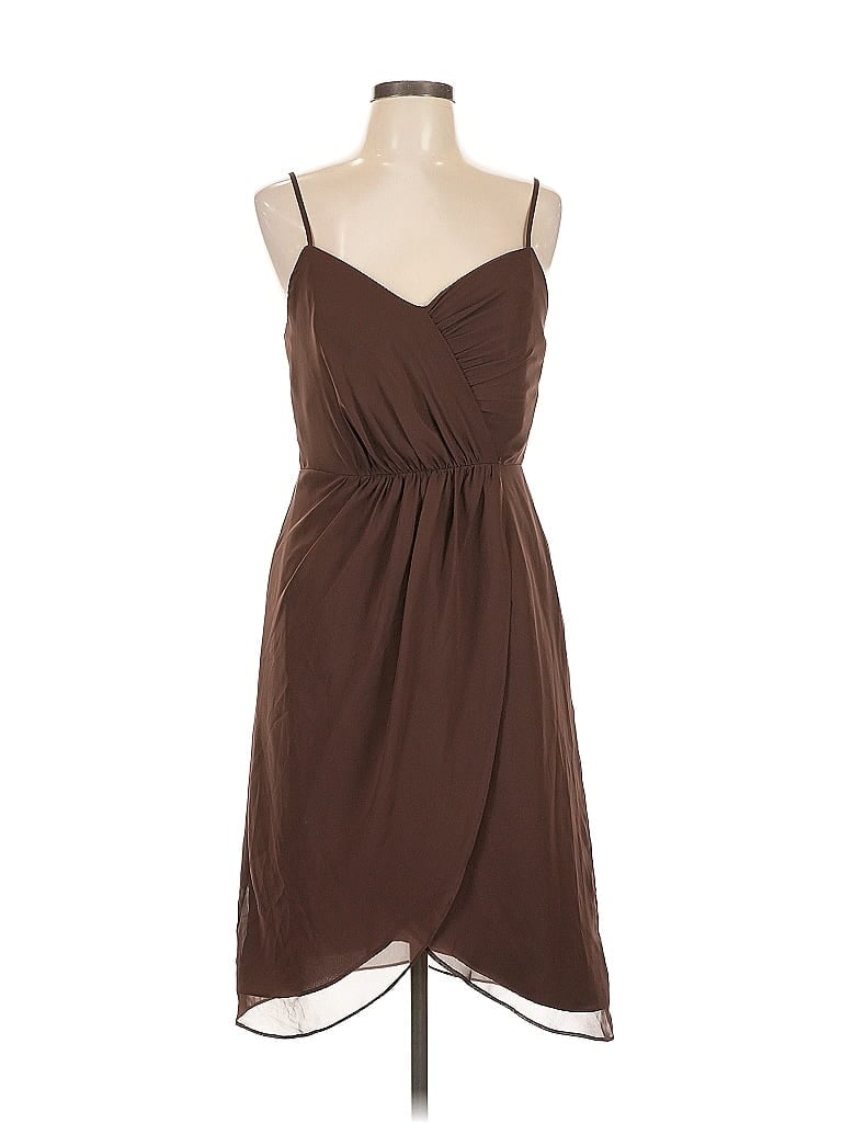 Pre-owned Alfred Angelo Cocktail Dress In Brown