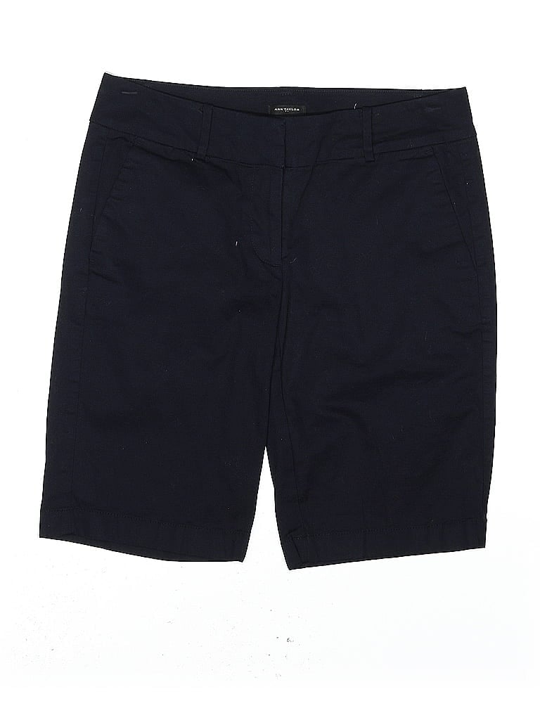 Pre-owned Ann Taylor Factory Shorts In Blue