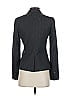 Theory Chevron-herringbone Gray Black Wool Blazer Size 2 - photo 2