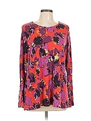 Logo By Lori Goldstein Long Sleeve Blouse