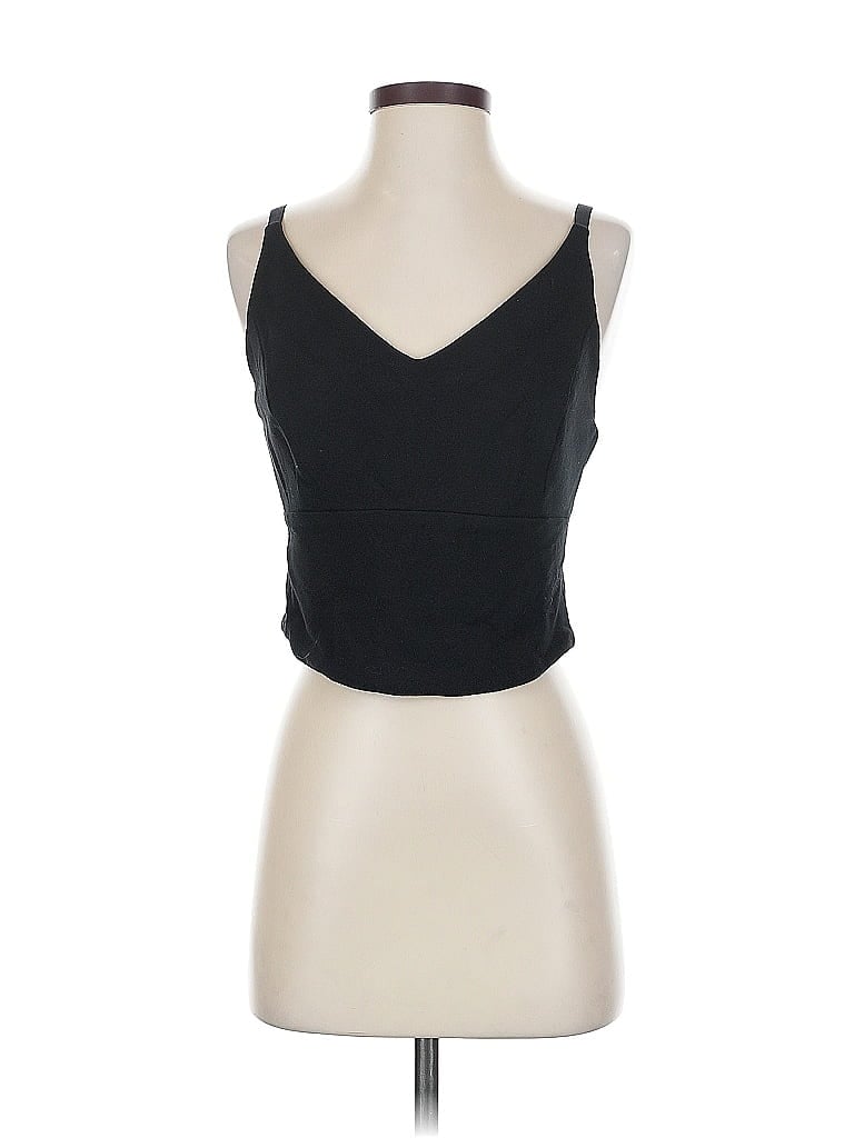 Pre-owned Cabi Sleeveless Top Black Sweetheart Neckline Tops