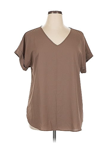 Zenana Short Sleeve Blouse (view 1)