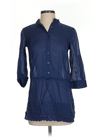 Calypso St. Barth 3/4 Sleeve Button-Down Shirt (view 1)