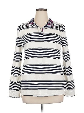 Charter Club Long Sleeve Polo (view 1)