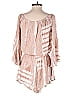 Sage 100% Polyester Tie-dye Pink Romper Size S - photo 2