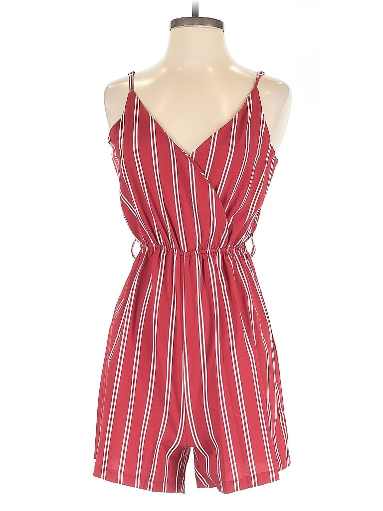 Pre-owned Unbranded Romper In Red