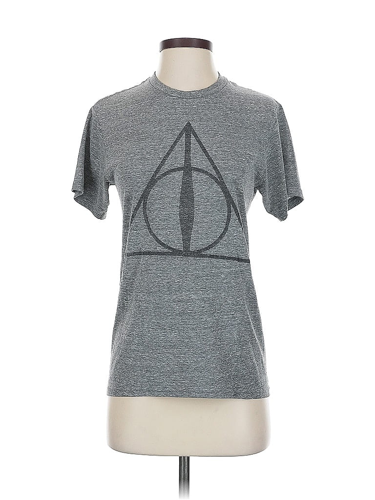 Pre-owned Harry Potter Short Sleeve T-shirt In Gray