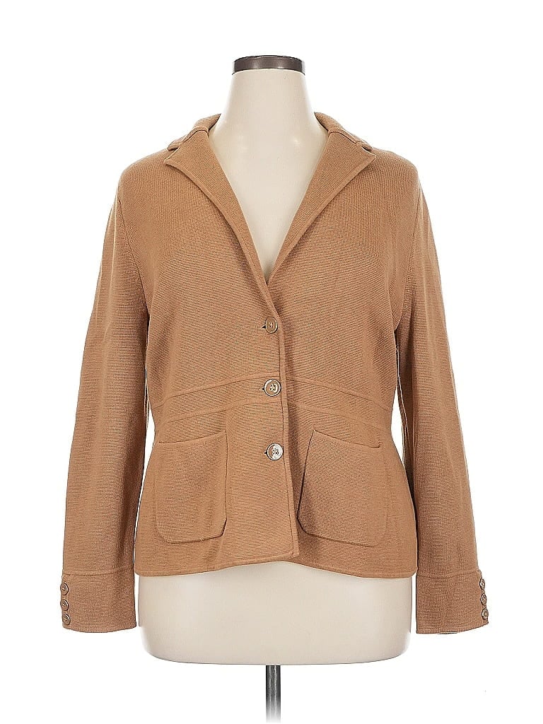 Click to view more detailed imagery on our partner's website Pre-owned Talbots Blazer Jacket In Orange