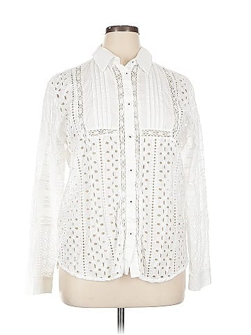 Zara Long Sleeve Button-Down Shirt (view 1)