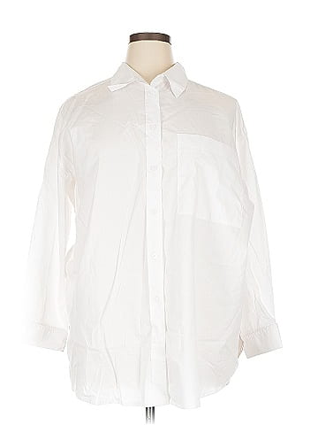 Banana Republic 3/4 Sleeve Button-Down Shirt (view 1)