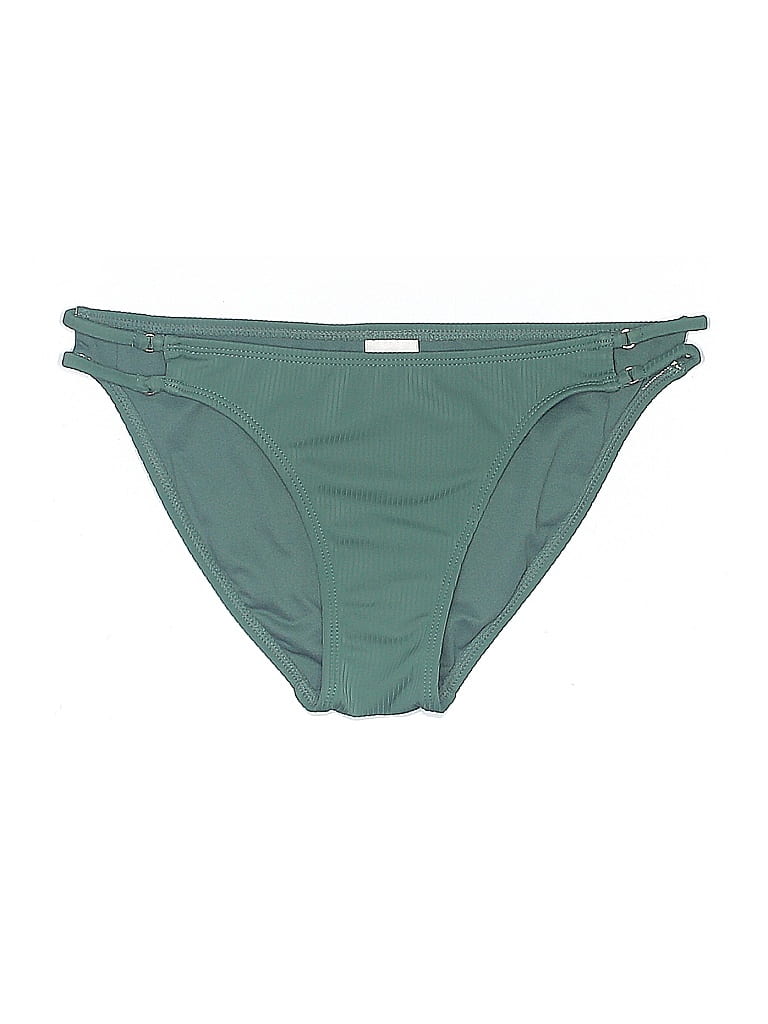 Pre-owned Xhilaration Swimsuit Bottoms In Green