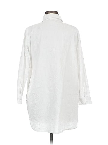 HOTOUCH 3/4 Sleeve Button-Down Shirt (view 2)
