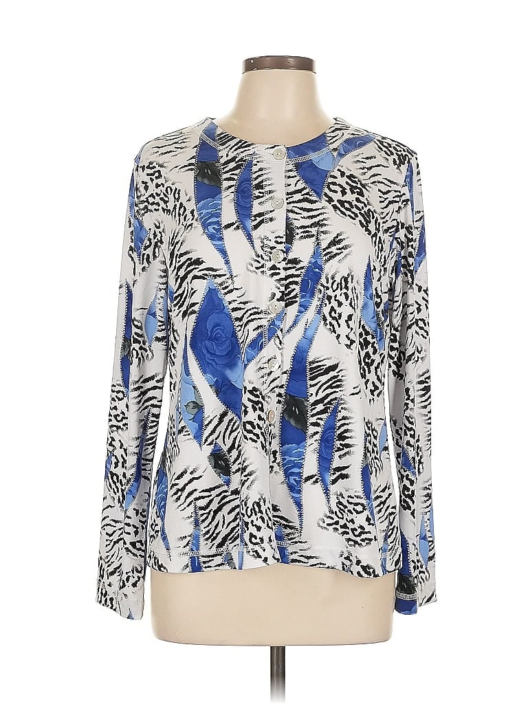 Click to view more detailed imagery on our partner's website Pre-owned Laura Ashley Long Sleeve Blouse In Blue