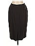 Jaeger 100% Wool Solid Black Wool Skirt Size 12 - photo 2