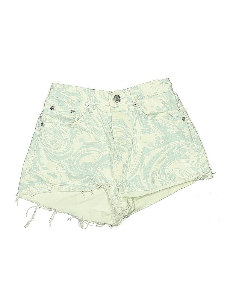 Click to view more detailed imagery on our partner's website Pre-owned Zara Denim Shorts In Green