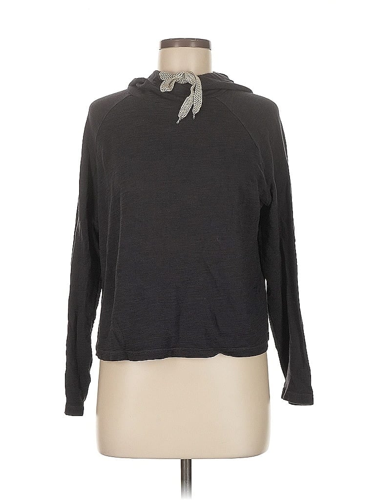 Monrow Gray Black Pullover Sweater Size M - photo 1
