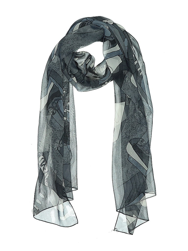 Pre-owned Unbranded Scarf In Black