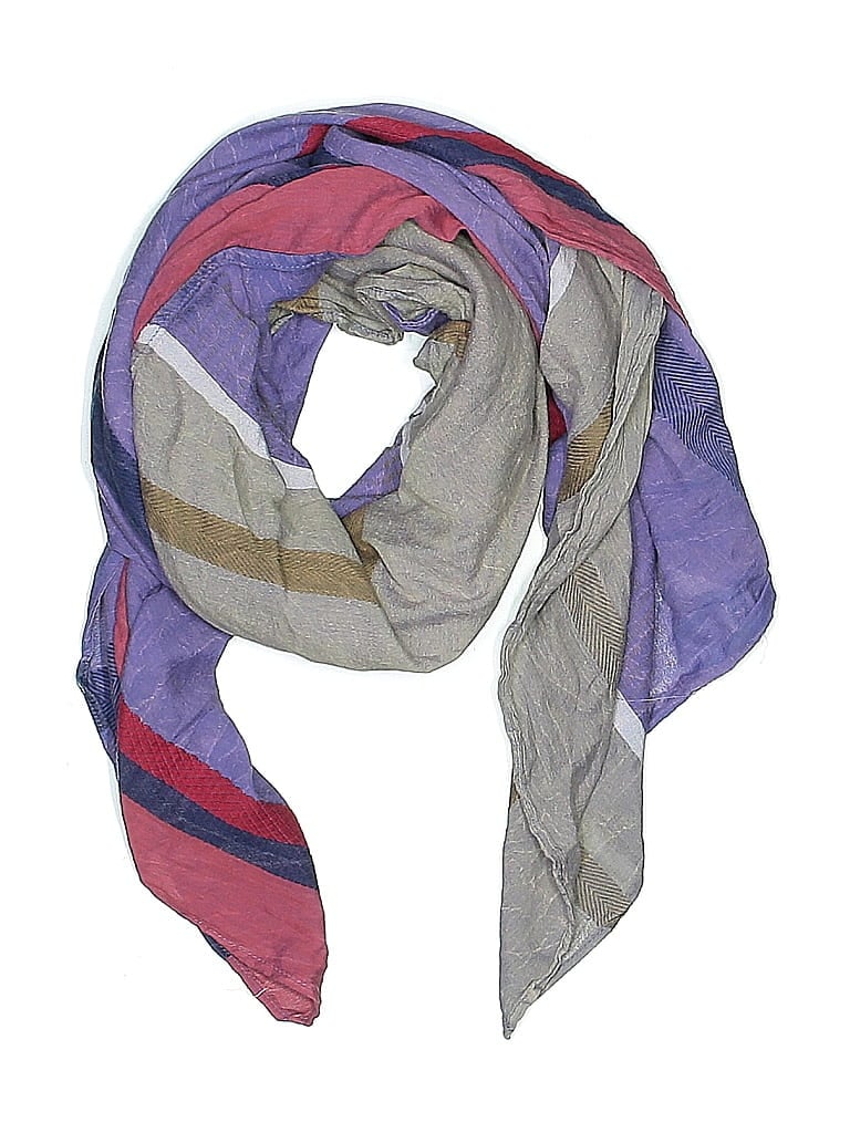 Pre-owned Unbranded Scarf In Purple