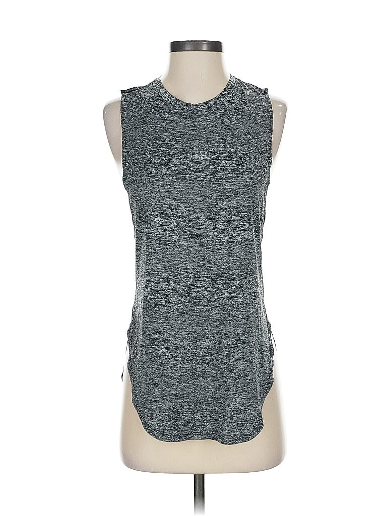 Pre-owned Unbranded Sleeveless T-shirt In Gray
