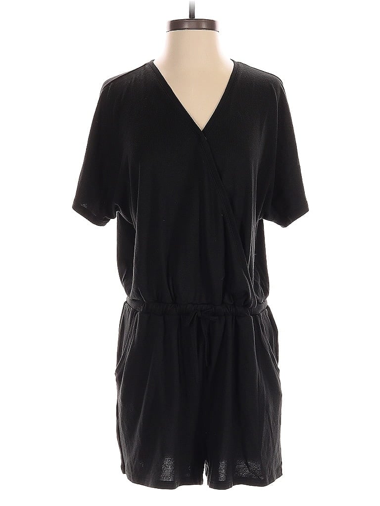 Pre-owned 32 Degrees Romper In Black