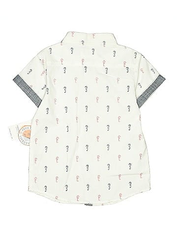 Free Planet Short Sleeve Button-Down Shirt (view 2)