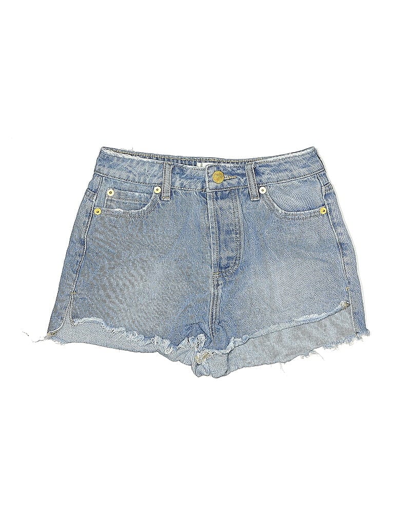 Pre-owned Amuse Society Denim Shorts In Blue
