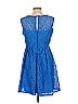 DressBarn 100% Polyester Blue Cocktail Dress Size 12 - photo 2