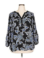 Roz & Ali 3/4 Sleeve Blouse