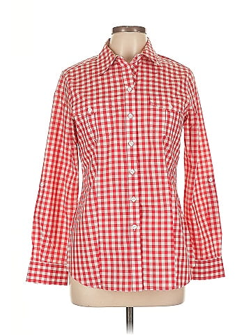 Foxcroft Long Sleeve Button-Down Shirt (view 1)