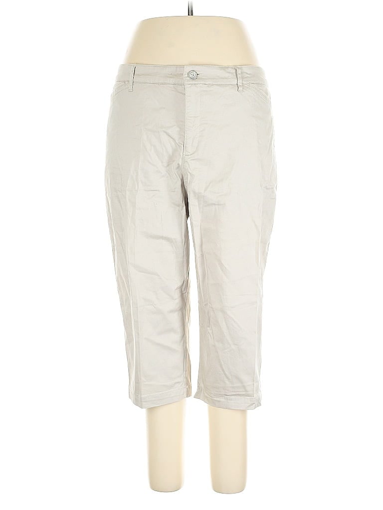 Pre-owned Gloria Vanderbilt Casual Pants In White
