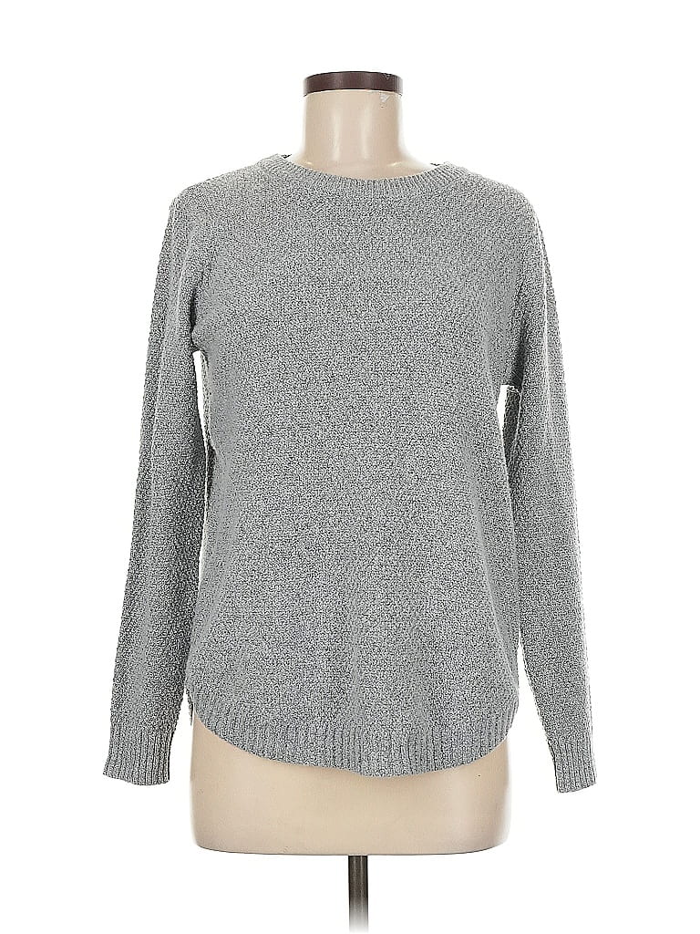Pre-owned Pink Clover Pullover Sweater In Gray
