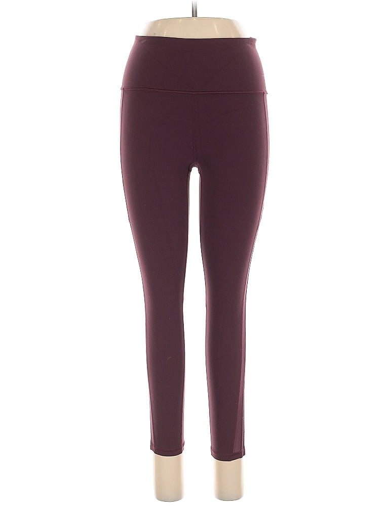 Click to view more detailed imagery on our partner's website Pre-owned Athleta Active Pants In Burgundy