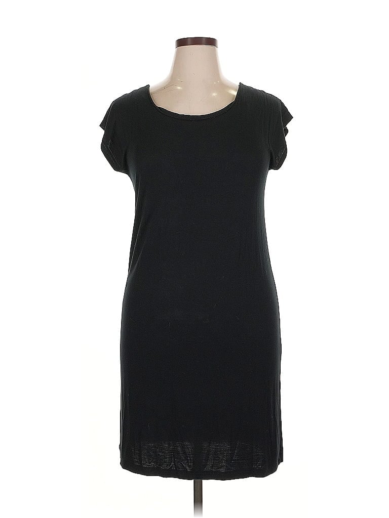 Pre-owned Cynthia Rowley Tjx Casual Dress In Black