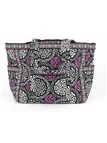 Vera Bradley Peach Blossom Bouquet Large Multi-Strap Tote (view 1)