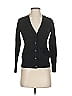 Halogen 100% Merino Wool Black Wool Cardigan Size XS (petite) - photo 1