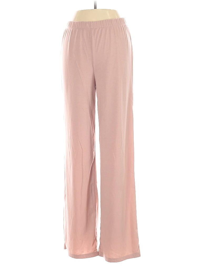 Pre-owned H&m Casual Pants In Pink