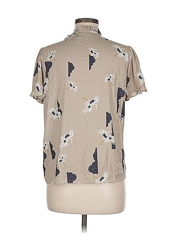 T Tahari Short Sleeve Blouse (view 2)