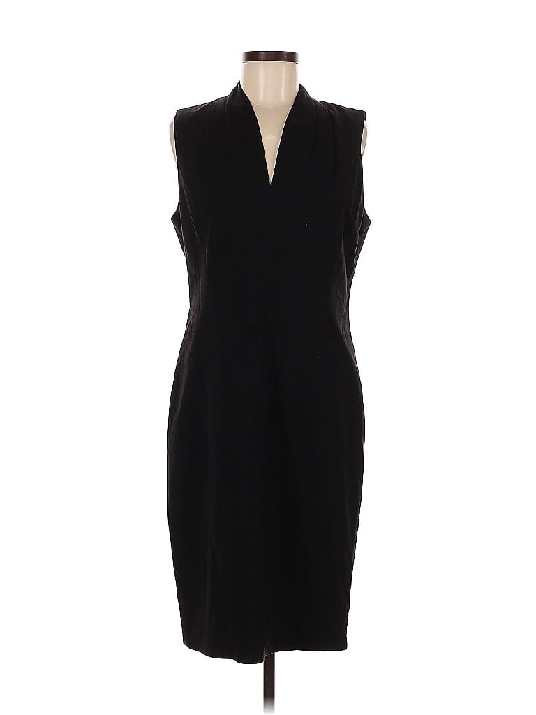 Pre-owned T Tahari Cocktail Dress In Black